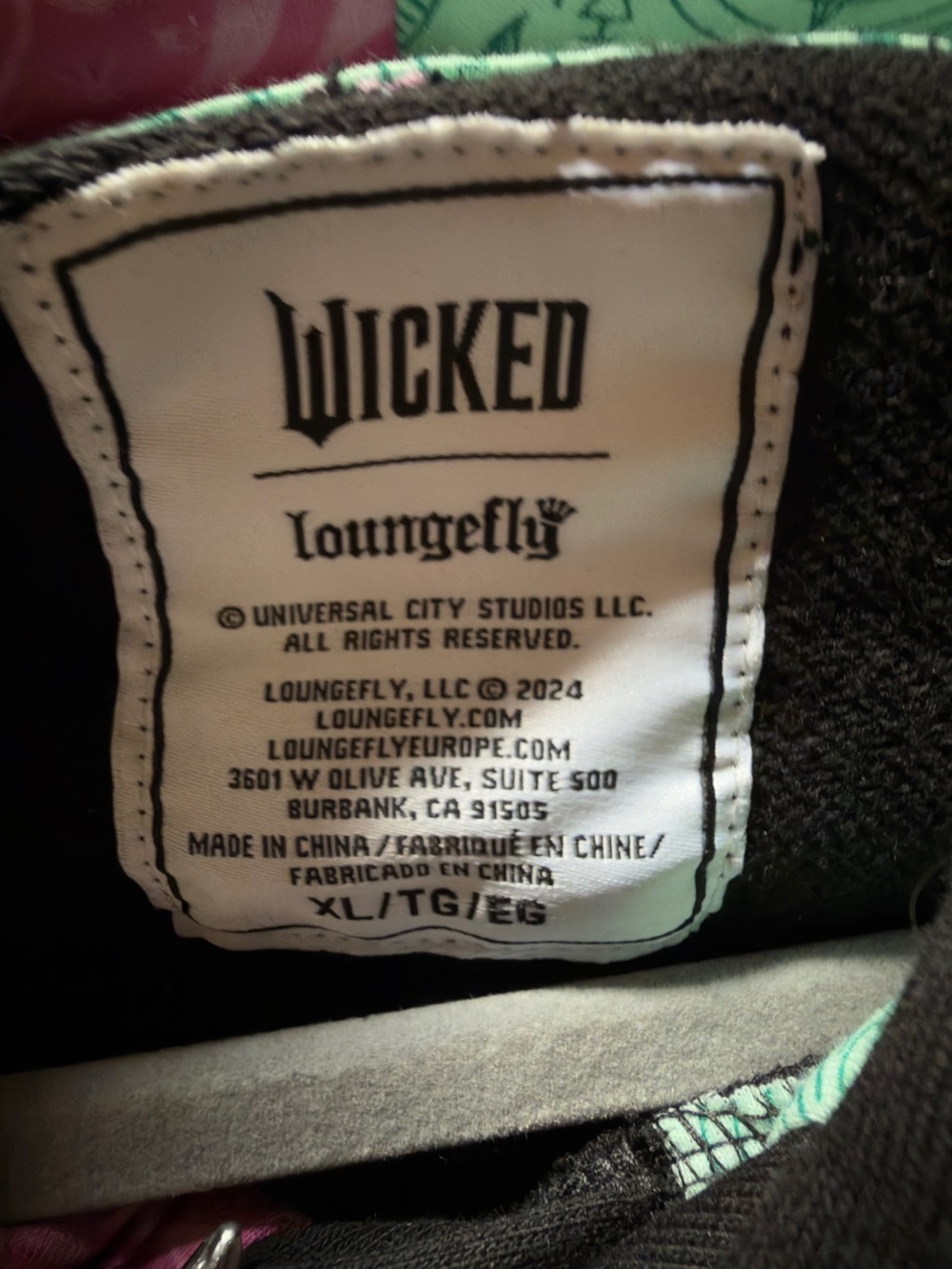 Loungefly Wicked Good VS Evil Hooded Sweatshirt - Picture 8 of 8